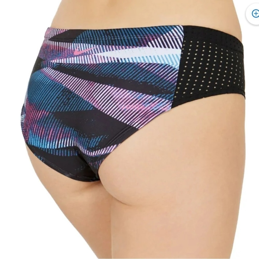 NWT Nike Women's Line Up Printed Hipster Bikini Bottoms - Picture 4 of 13